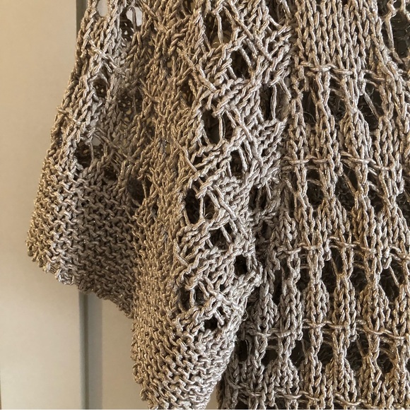 3/$20 Cleo Taupey Beige Summer Sweater NWT - Picture 12 of 16